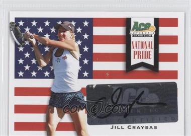 2013 Ace Authentic Grand Slam - National Pride #NP-JC2 - Jill Craybas