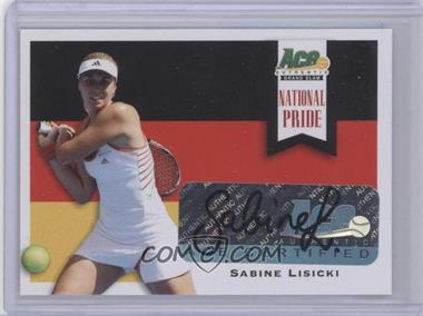 2013 Ace Authentic Grand Slam - National Pride #NP-SL1 - Sabine Lisicki