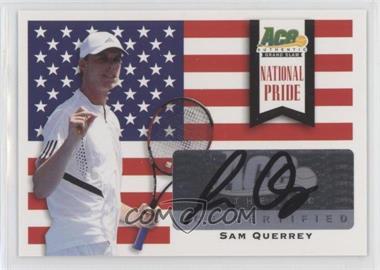 2013 Ace Authentic Grand Slam - National Pride #NP-SQ1 - Sam Querrey