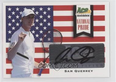 2013 Ace Authentic Grand Slam - National Pride #NP-SQ1 - Sam Querrey