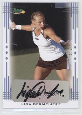 2013 Ace Authentic Signature Series - [Base] - Blue #BA-LD1 - Liga Dekmeijere /5