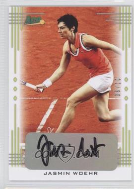 2013 Ace Authentic Signature Series - [Base] - Lime Green #BA-JW1 - Jasmin Woehr /10