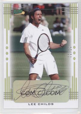 2013 Ace Authentic Signature Series - [Base] - Lime Green #BA-LC1 - Lee Childs /10