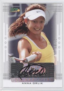 2013 Ace Authentic Signature Series - [Base] #BA-AO1 - Anna Orlik /35