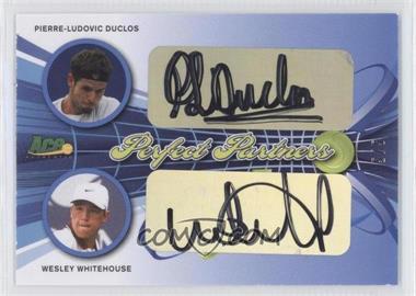 2013 Ace Authentic Signature Series - Perfect Partners - Blue #PP-48 - Pierre-Ludovic Duclos, Wesley Whitehouse /5