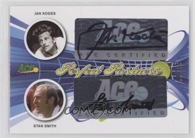 2013 Ace Authentic Signature Series - Perfect Partners #PP-25 - Jan Kodes, Stan Smith /35