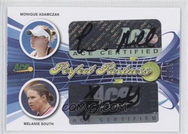 2013 Ace Authentic Signature Series - Perfect Partners #PP-44 - Monique Adamczak, Melanie South /35