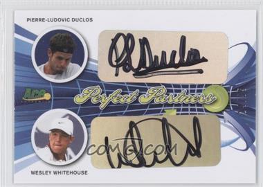 2013 Ace Authentic Signature Series - Perfect Partners #PP-48 - Pierre-Ludovic Duclos, Wesley Whitehouse /35