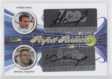 2013 Ace Authentic Signature Series - Perfect Partners #PP-5 - Andrei Pavel, Mikhail Youzhny /35