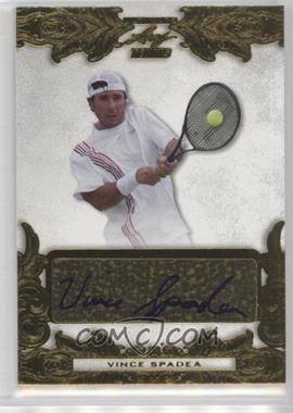 2015 Leaf Ultimate Tennis - [Base] - Gold Etched Foil #BA-VS1 - Vince Spadea /10