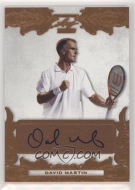 2015 Leaf Ultimate Tennis - [Base] #BA-DM1 - David Martin