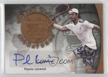 2015 Leaf Ultimate Tennis - World Class Signatures #SA-PL1 - Paolo Lorenzi [Good to VG‑EX]
