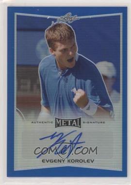 2016 Leaf Metal - [Base] - Blue Prismatic #BA-EK1 - Evgeny Korolev /50