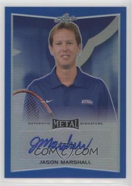 2016 Leaf Metal - [Base] - Blue Prismatic #BA-JM1 - Jason Marshall /50