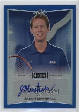 2016 Leaf Metal - [Base] - Blue Prismatic #BA-JM1 - Jason Marshall /50 [Good to VG‑EX]