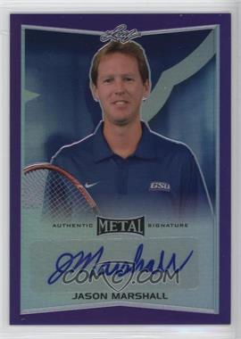 2016 Leaf Metal - [Base] - Purple Prismatic #BA-JM1 - Jason Marshall /25