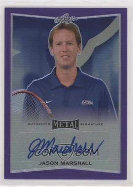 2016 Leaf Metal - [Base] - Purple Prismatic #BA-JM1 - Jason Marshall /25