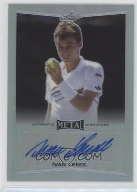 2016 Leaf Metal - [Base] #BA-IL1 - Ivan Lendl