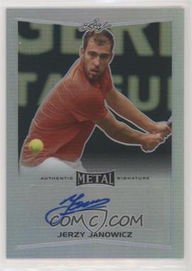 2016 Leaf Metal - [Base] #BA-JJ1 - Jerzy Janowicz