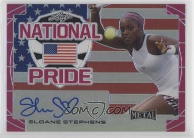 2016 Leaf Metal - National Pride - Pink Prismatic #NP-SS1 - Sloane Stephens /10