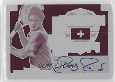 2016 Leaf Metal - National Pride - Printing Plate Magenta #NP-RF1 - Roger Federer /1