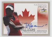 Francoise Abanda #/25