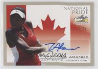 Francoise Abanda #/25