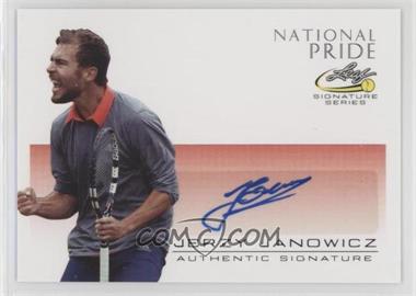 2017 Leaf Signature Series - National Pride #NP-JJ1 - Jerzy Janowicz