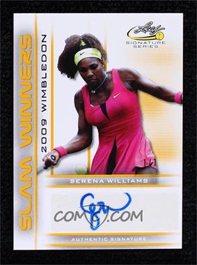 2017 Leaf Signature Series - Slam Winners - Gold #SW-SW1 - Serena Williams /1