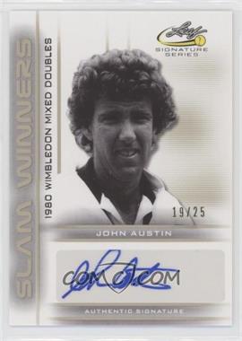 2017 Leaf Signature Series - Slam Winners - Silver #SW-JA1 - John Austin /25