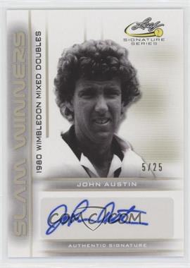 2017 Leaf Signature Series - Slam Winners - Silver #SW-JA1 - John Austin /25