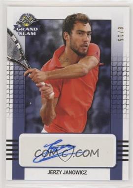 2018 Leaf Grand Slam - [Base] - Blue #BA-JJ1 - Jerzy Janowicz /15