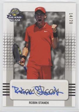 2018 Leaf Grand Slam - [Base] - Silver #BA-RS1 - Robin Stanek /20