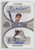 Aljaz Bedene, Kevin Anderson #/15