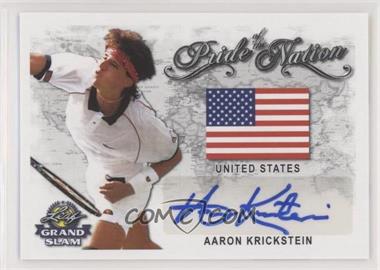 2018 Leaf Grand Slam - Pride of the Nation Autographs #PN-AK1 - Aaron Krickstein