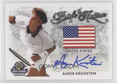 2018 Leaf Grand Slam - Pride of the Nation Autographs #PN-AK1 - Aaron Krickstein