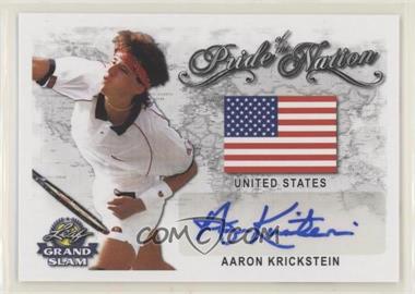 2018 Leaf Grand Slam - Pride of the Nation Autographs #PN-AK1 - Aaron Krickstein