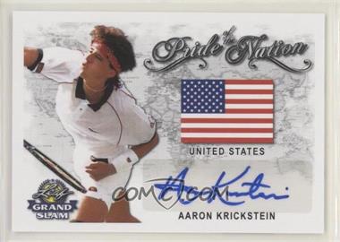 2018 Leaf Grand Slam - Pride of the Nation Autographs #PN-AK1 - Aaron Krickstein