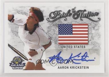 2018 Leaf Grand Slam - Pride of the Nation Autographs #PN-AK1 - Aaron Krickstein