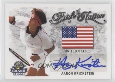 2018 Leaf Grand Slam - Pride of the Nation Autographs #PN-AK1 - Aaron Krickstein