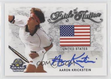 2018 Leaf Grand Slam - Pride of the Nation Autographs #PN-AK1 - Aaron Krickstein