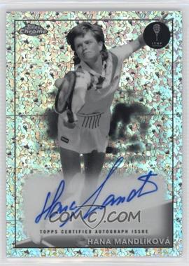 2021 Topps Chrome - Autographs - Black & White Mini-Diamond Refractor #CA-HMA - Hana Mandlíková /4