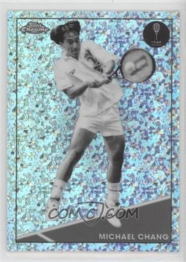 2021 Topps Chrome - [Base] - Black & White Mini-Diamond Refractor #12 - Michael Chang