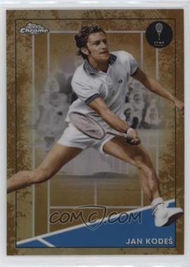 2021 Topps Chrome - [Base] - Clay Court Refractor #36 - Jan Kodeš