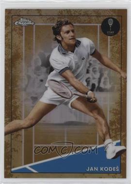 2021 Topps Chrome - [Base] - Clay Court Refractor #36 - Jan Kodeš