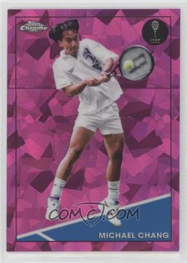 2021 Topps Chrome Sapphire Edition - [Base] - Fuchsia #12 - Michael Chang /299