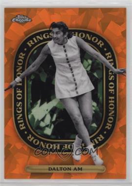 2021 Topps Chrome Sapphire Edition - Rings of Honor - Orange Refractor #ROH-19 - Judy Dalton AM /25