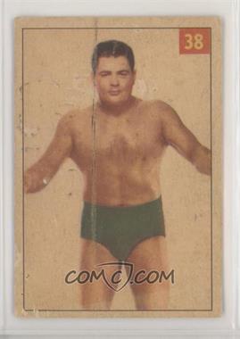 1954-55 Parkhurst Wrestling - [Base] #38 - Larry Moquin [Poor to Fair]