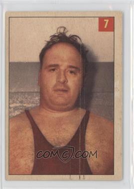 1954-55 Parkhurst Wrestling - [Base] #7 - Frank Valois [Good to VG‑EX]