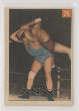 1954-55 Parkhurst Wrestling - [Base] #71 - Bob Langevin